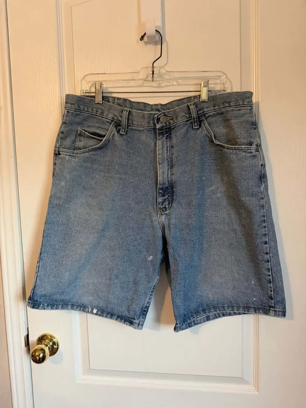 Wrangler Hero Originals Jean Shorts Size 36 Blue Denim Jorts